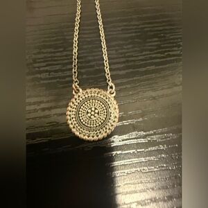 Lucky brand silver necklace